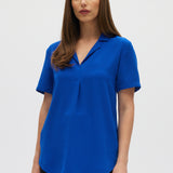 Blue Classic Notch Airflow Shirt front
