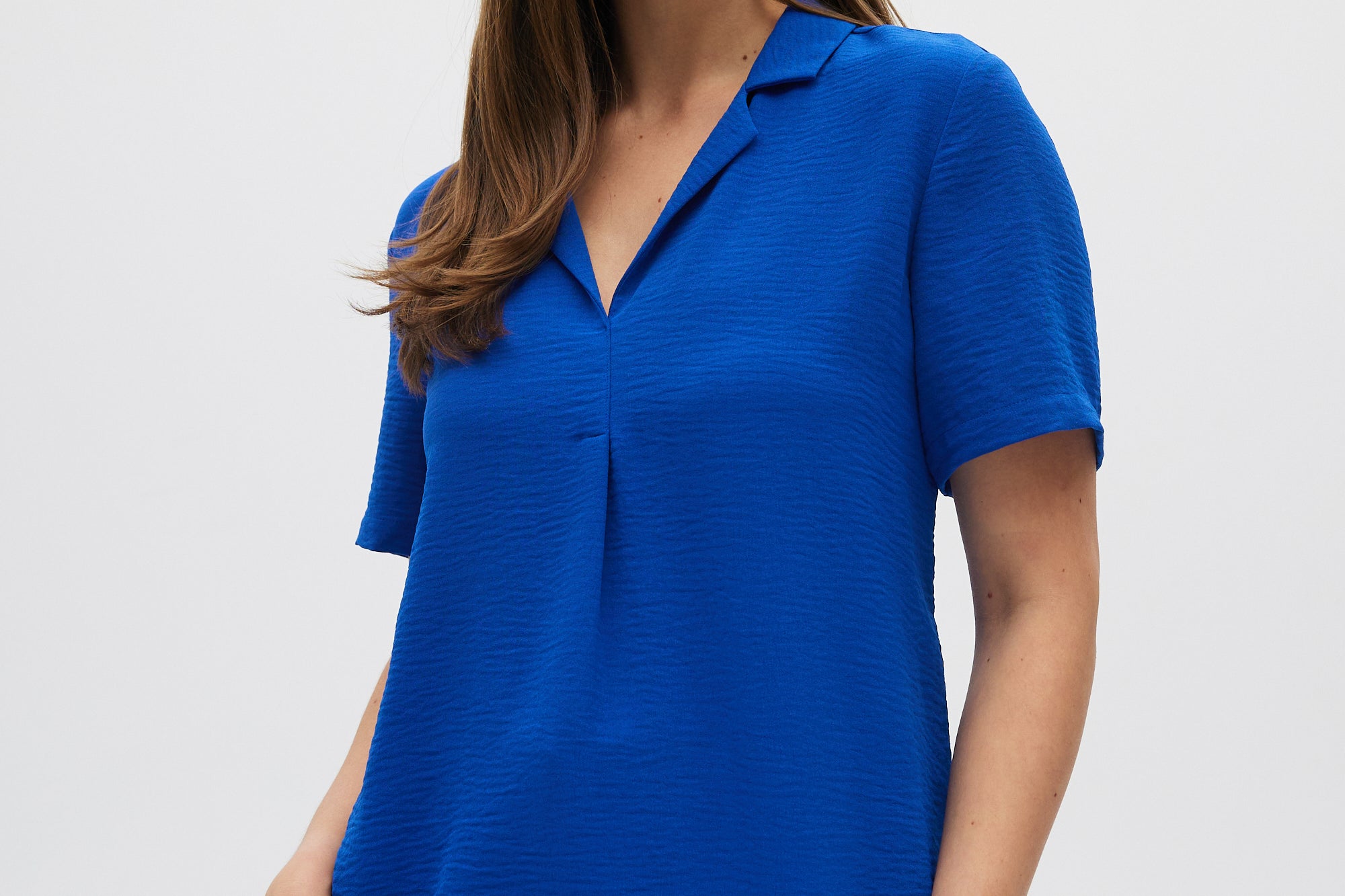 Blue Classic Notch Airflow Shirt front 2
